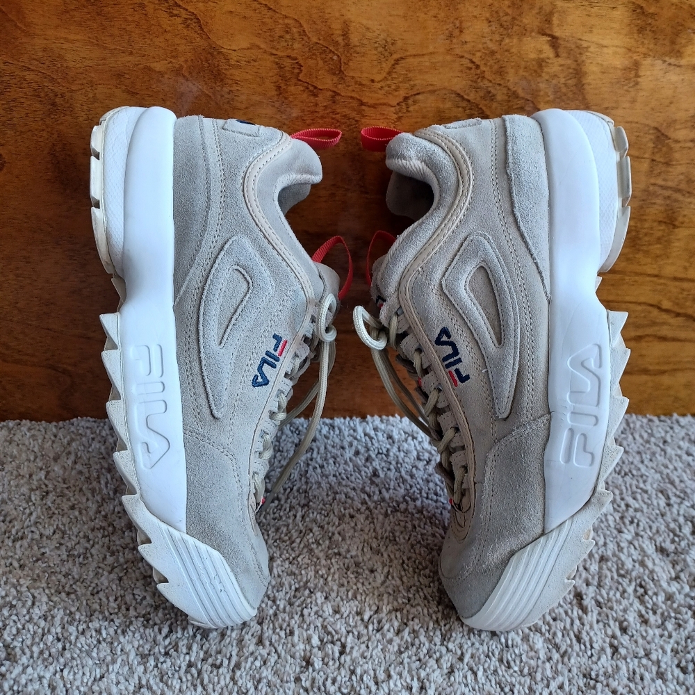 Fila K Gray Sneakers - Picture 4 of 9